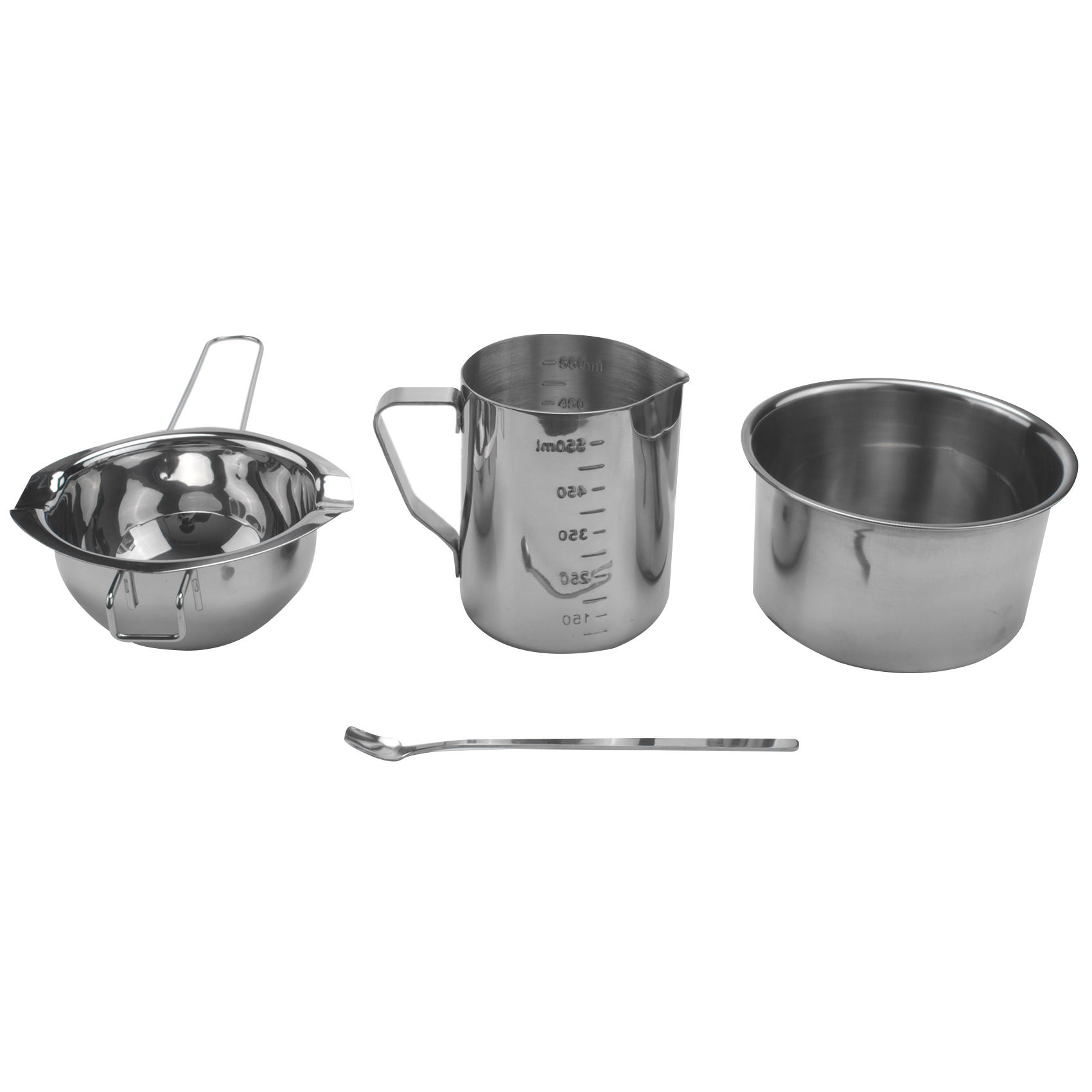 Soap Making Double Boiler - AEE8-4 Zestaw ze stali nierdzewnej: garnek