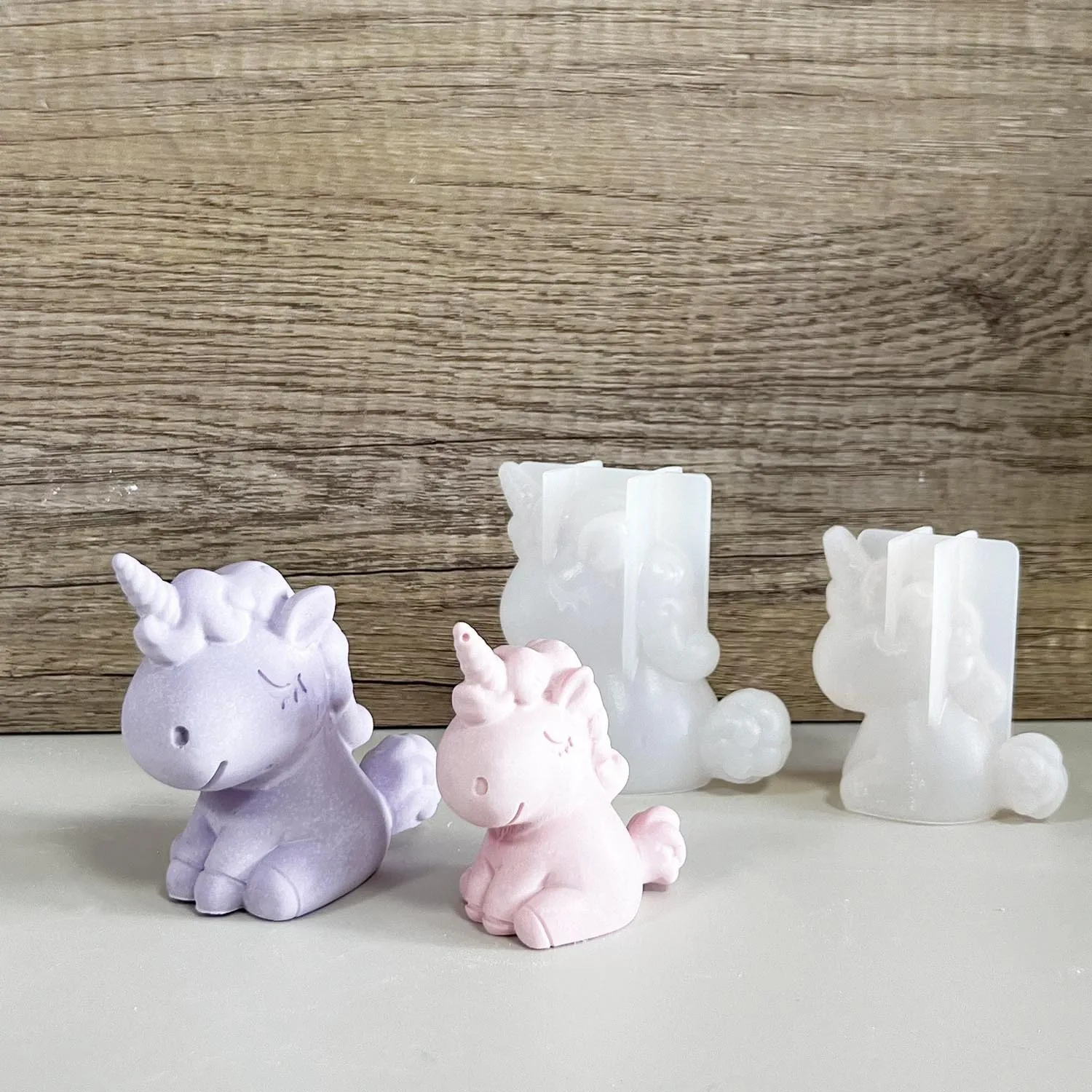 Soap Making Instructions - 3D Geometryczny Silikonowy Jednorożec Kot Jeleń