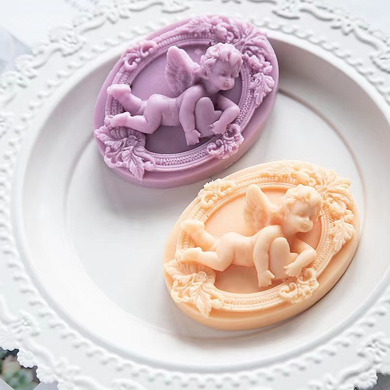 Soap Making In Home - 3D anioł dla dzieci w kształcie