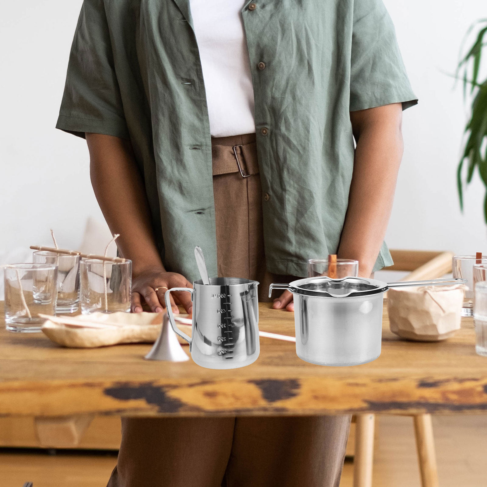 Zestaw podwójnego kociołka do  – Soap Making Double Boiler recenzja i cena