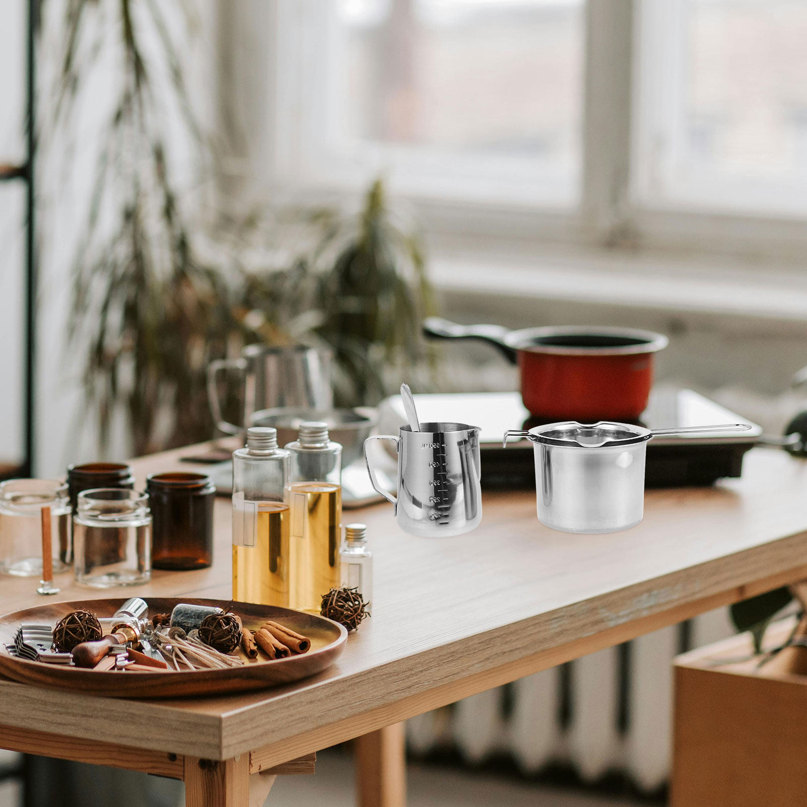 1 zestaw uniwersalnego garnka  – Soap Making Double Boiler recenzja i cena